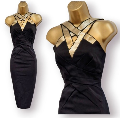 Karen millen bnwt - black, gold