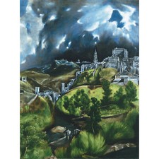 El Greco View Of Toledo Spain
