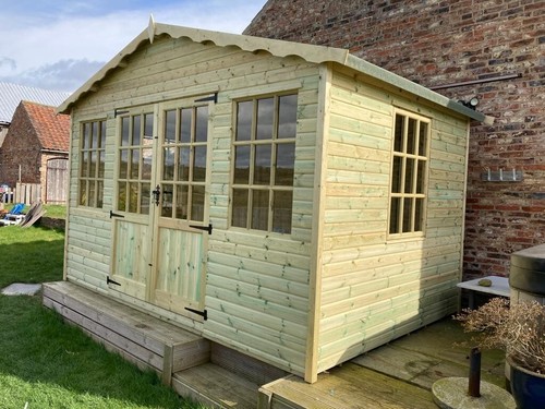 14x8 heavy duty timber summer - duty,
