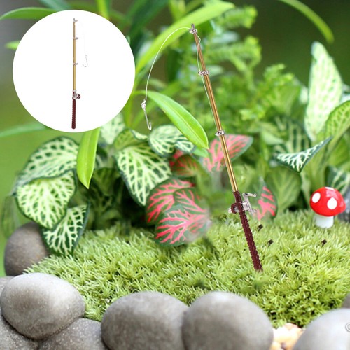 Mini fishing pole - model, tiny