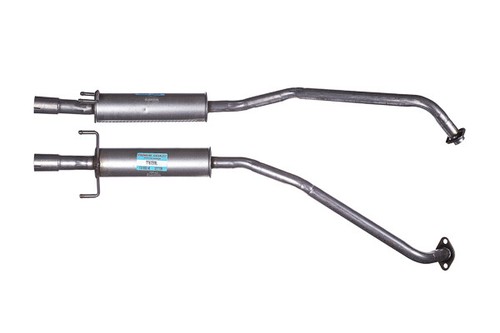 Exhaust silencer centre pipe - exhaust,
