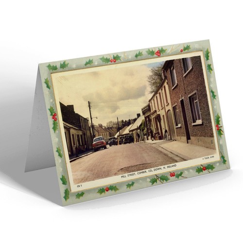 Christmas card vintage ireland - vintage,