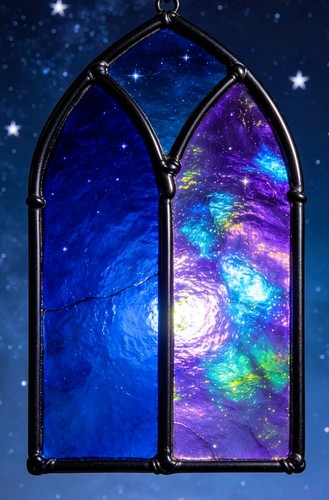 Stained glass gothic window - gothic,