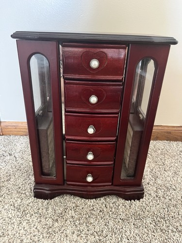Mahogany finish jewelry - finish,