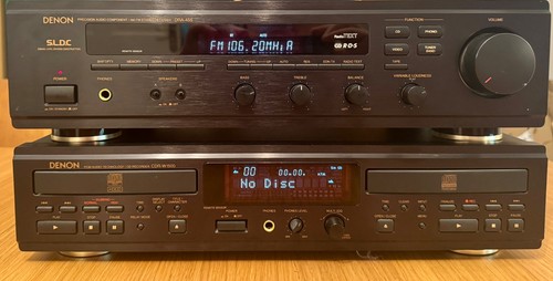 Denon cdr w1500 and - and, dra-455