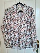 Gucci button up shirt tropical pattern XL chest 54cm (109cm)