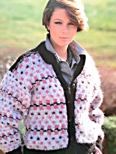 Robin vintage knitting - robin, pattern