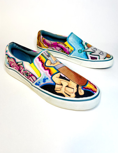 Custom hand drawn graffiti - drawn,