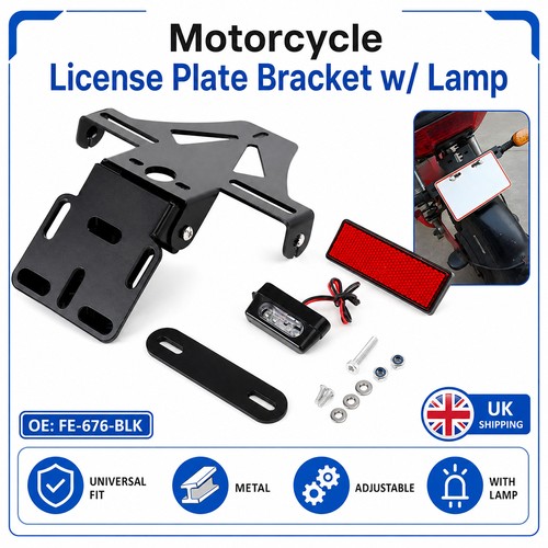Black universal motorbike - universal,