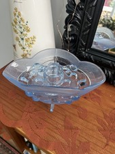 Vintage Art Deco Style Blue