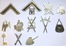 Masonic lodge officer collar - masonic,
