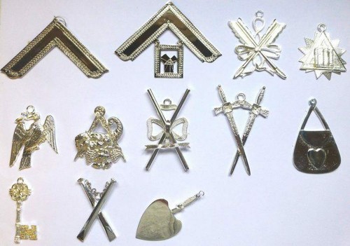 Masonic lodge officer - lodge, collar