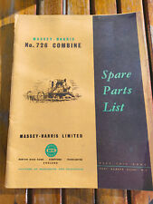 Massey Harris No 726 Combine