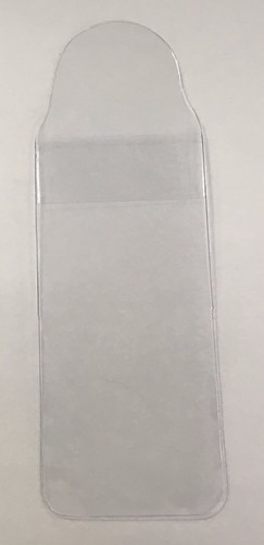 Clear plastic medal wallet - medal,