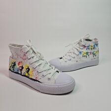 Koko Art Stranger Things Converse Style Canvas Pump White Size 39 UK 6  Trainers