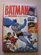 Batman With Robin The Boy Wonder Story Book Annual 1966 Vintage