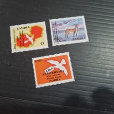 ZAMBIA 1998 SG 779-781 POSTAL
