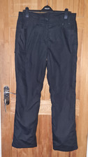 Peter Storm Unisex Black Fleece Lined Activewear Trousers, Size 14R W35 L32