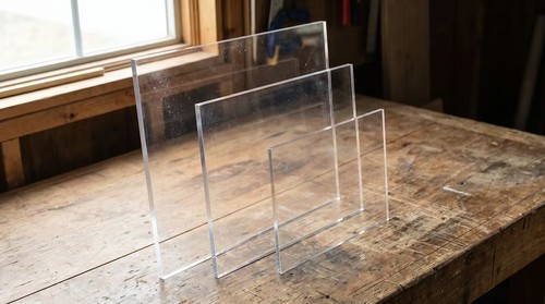 Rectangular clear acrylic - rectangular,