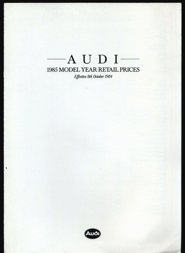 Audi prices options - audi,
