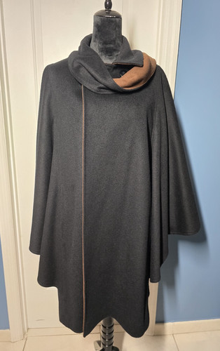Vtg randi edwards cape coat - randi,