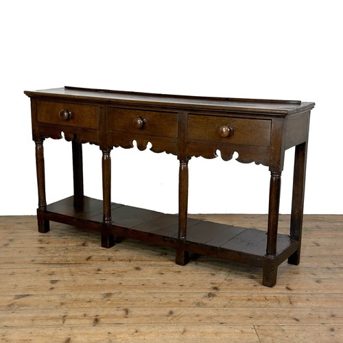 Antique oak dresser - antique, on