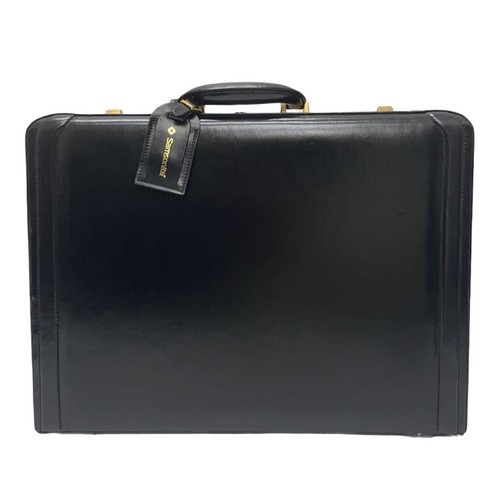 Samsonite leather attache case - leather,