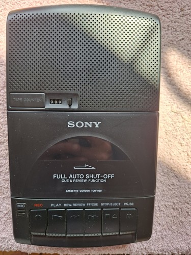 Sony tcm 939 cassette - tcm-939, cassette-corder