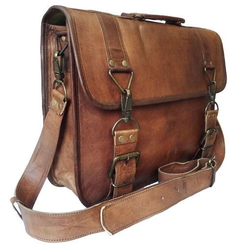Men genuine leather vintage - genuine,