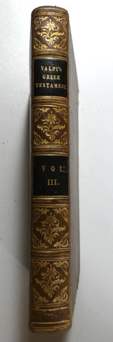 Valpy greek testament vol - greek,