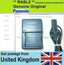 Genuine Panasonic LUMIX charger DE-A44 DMC- FZ8 FZ18 FZ28 FZ30 FZ35 FZ38 FZ50