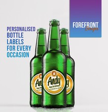 Personalised beer bottle - personalised,