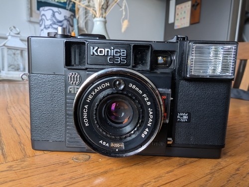 Konica c35 point shoot - point, &