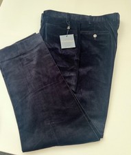 Canali Trousers Mens 36 Blue