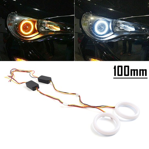 100mm white amber - white, switchback