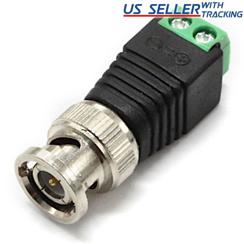 Bnc male coaxial - male, balun
