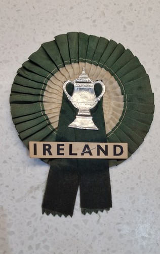 Vintage ireland rosette circa - ireland,