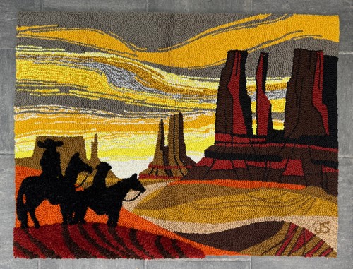 Vintage mcm cowboys horses - mcm,