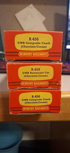 Hornby coaches gwr chocolate - gwr,