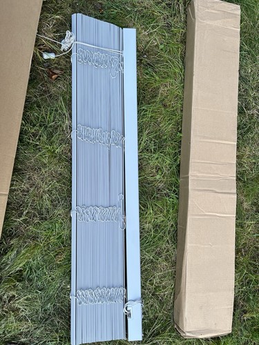 Faux wooden blinds for door - wooden,