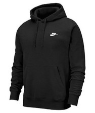 Nike Hoodie Club Mens Hooded Jumper Pullover Sweatshirt FREE UK DELIVERY
