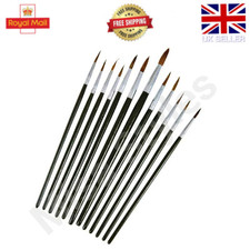 12 PC ARTIST PAINT BRUSHES SET