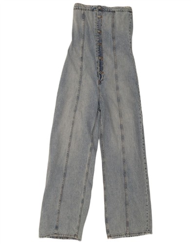 Zara womens denim strapless - womens,