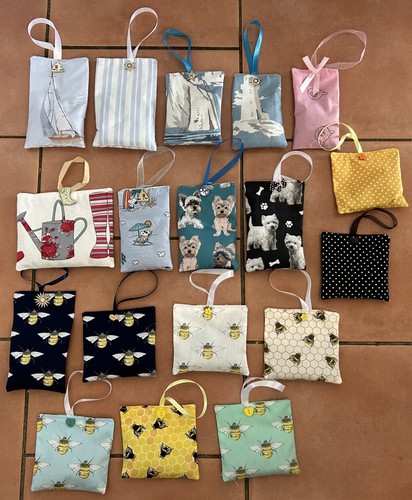 Lavender buds fabric bags - buds, bags-