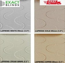 LAPWING MADE TO MEASURE REPLACEMENT VERTICAL BLIND SLATS/ LOUVERS 89MM (3.5")