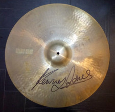 20" Paiste Giant Beat White Label signed by Kenney Jones - Small Faces, The Who