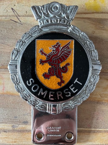 Gaunt somerset car badge - somerset,