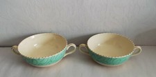 2 x Burleigh Ware Soup Coupes.