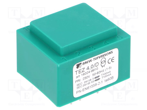 3ma 230vac 24v transformer - 83.3ma,