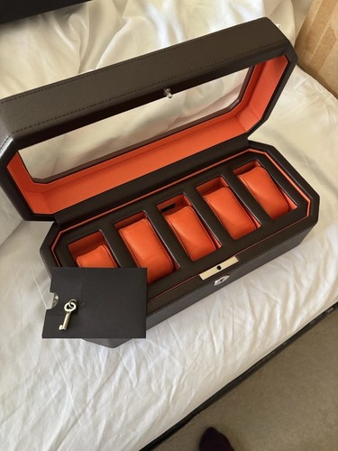 Wolf windsor watch storage - wolf, 5-watch